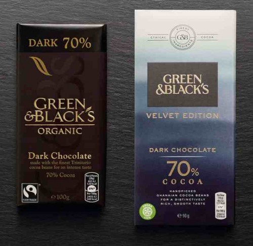 Green & Black's organic chocolate　次回作からブランド認証へ